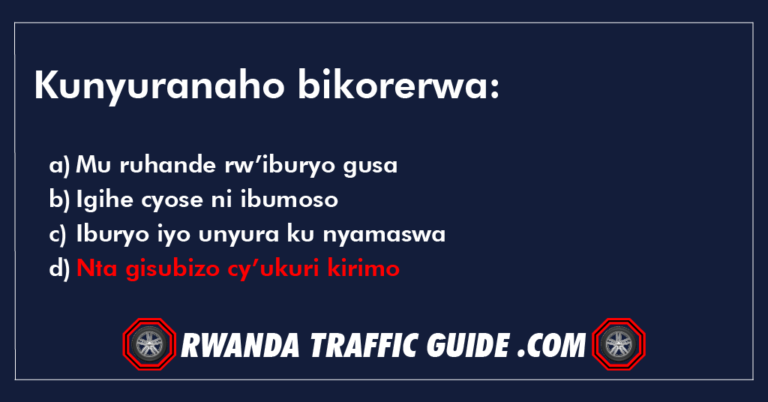 Read more about the article Kunyuranaho bikorerwa