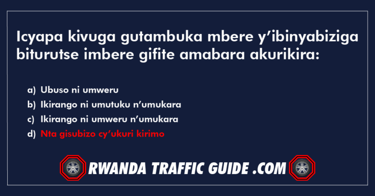 Read more about the article Icyapa kivuga gutambuka mbere y’ibinyabiziga biturutse imbere gifite amabara akurikira