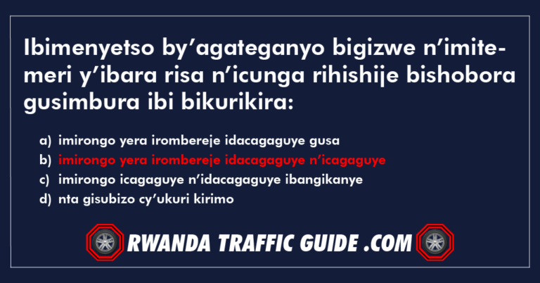 Read more about the article imirongo yera irombereje idacagaguye n’icagaguye