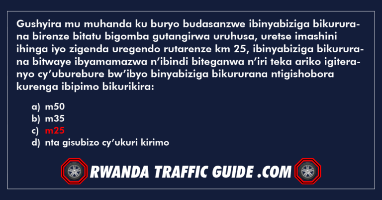 Read more about the article Gushyira mu muhanda ku buryo budasanzwe ibinyabiziga bikururana birenze bitatu bigomba gutangirwa uruhusa, uretse imashini ihinga iyo zigenda uregendo rutarenze km 25, ibinyabiziga bikururana bitwaye ibyamamazwa n’ibindi biteganwa n’iri teka ariko igiteranyo cy’uburebure bw’ibyo binyabiziga bikururana ntigishobora kurenga ibipimo bikurikira