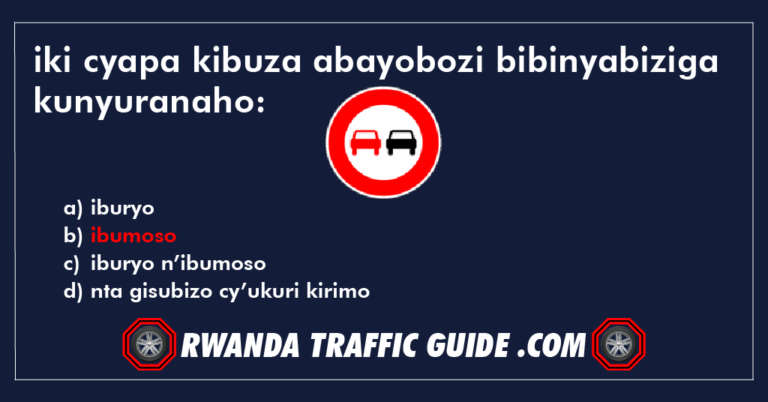 Read more about the article iki cyapa kibuza abayobozi bibinyabiziga kunyuranaho