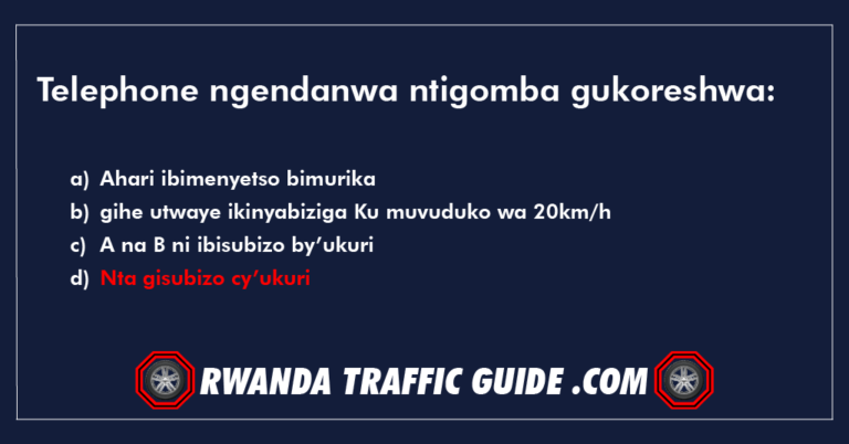 Read more about the article Telephone ngendanwa ntigomba gukoreshwa