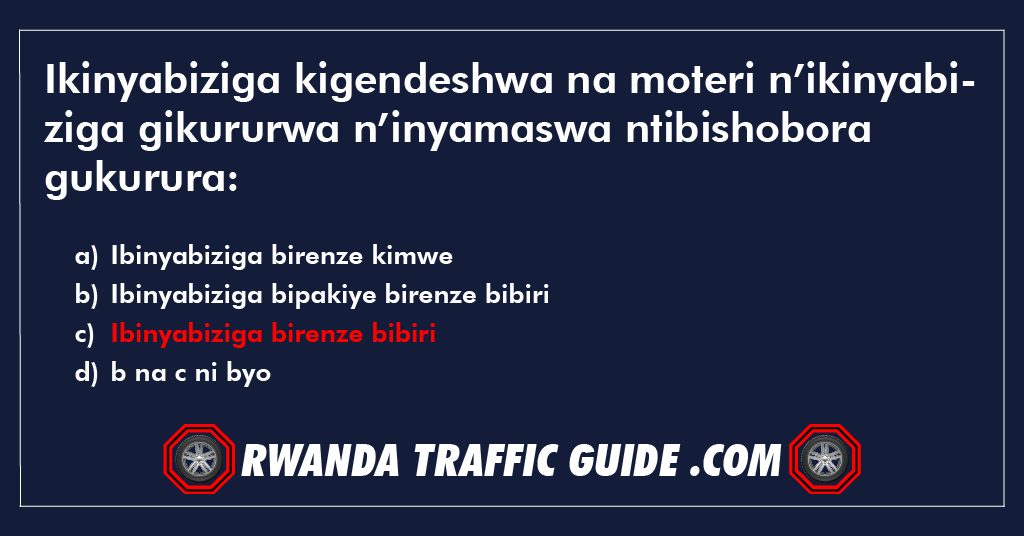 Ikinyabiziga kigendeshwa na moteri n’ikinyabiziga gikururwa n’inyamaswa ntibishobora gukurura