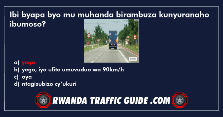 Read more about the article Ibi byapa byo mu muhanda birambuza kunyuranaho ibumoso?